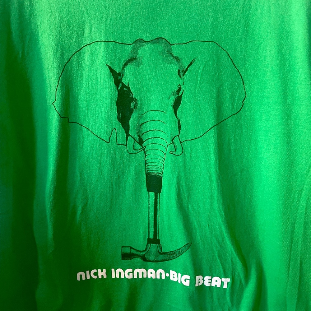 Nick Ingman Big Beat Green Tee